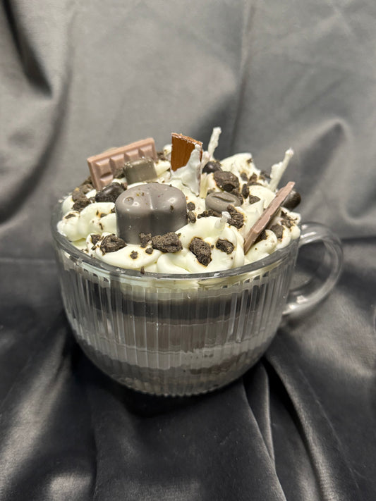 Barista-Feeling – Großformatige Kaffeekerze aus Sojawachs